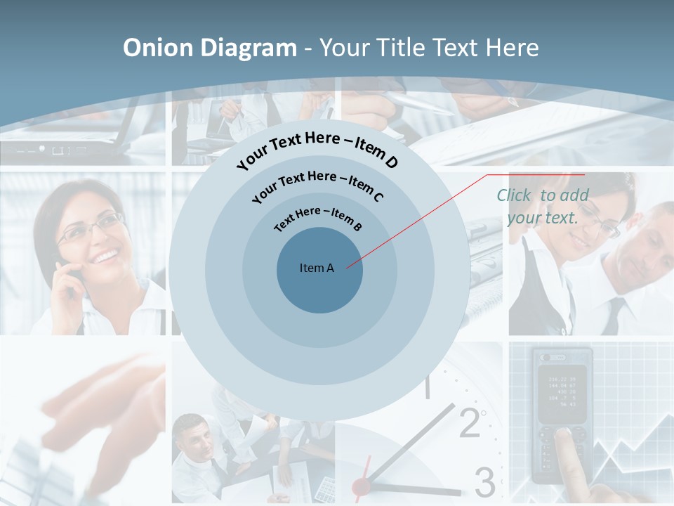 Clock Plan News PowerPoint Template