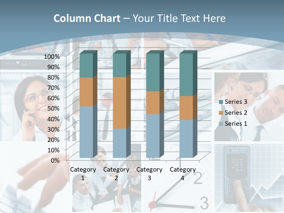 Clock Plan News PowerPoint Template