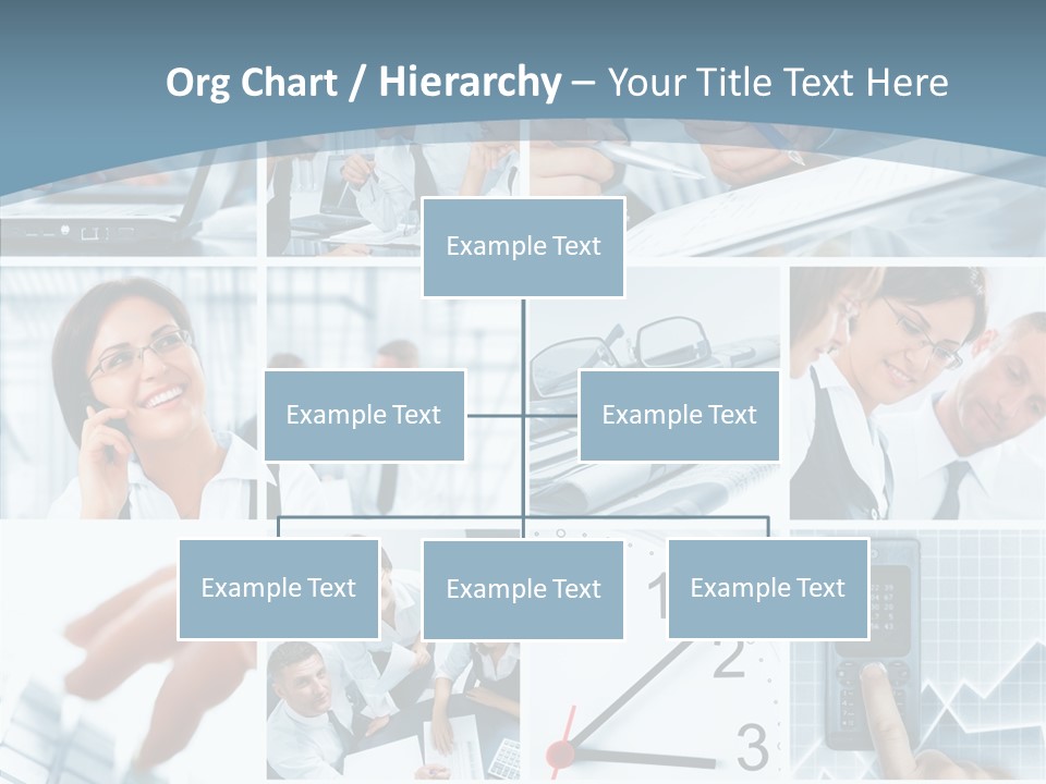 Clock Plan News PowerPoint Template