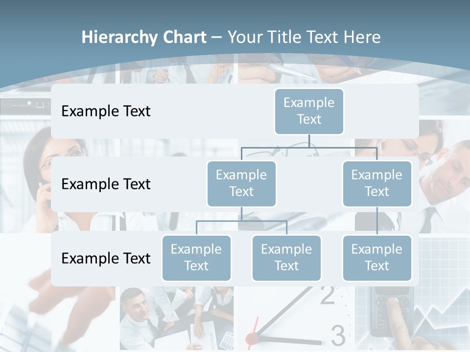 Clock Plan News PowerPoint Template