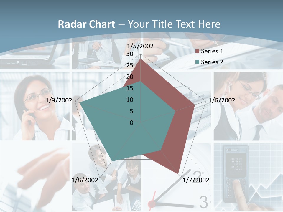 Clock Plan News PowerPoint Template