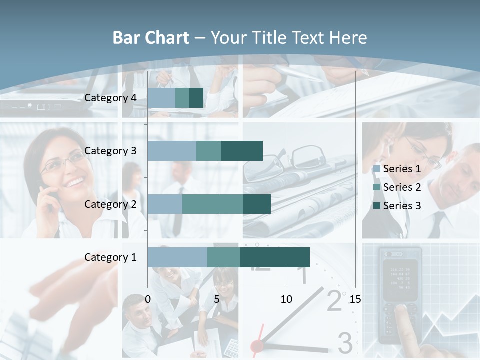 Clock Plan News PowerPoint Template