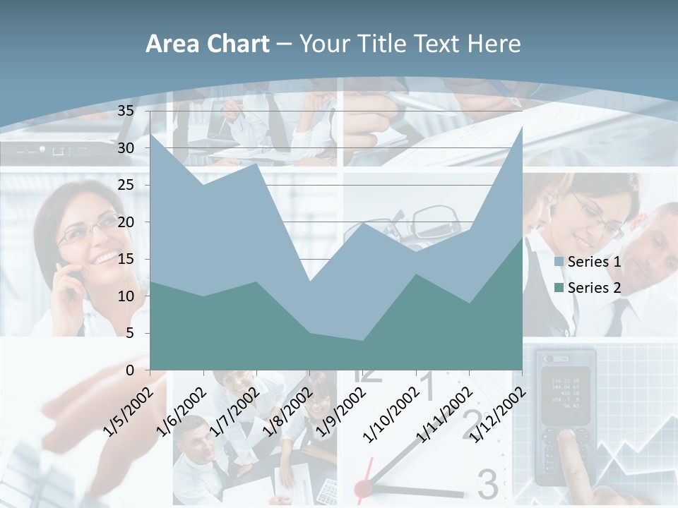Clock Plan News PowerPoint Template
