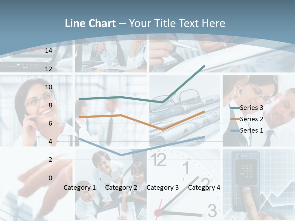 Clock Plan News PowerPoint Template