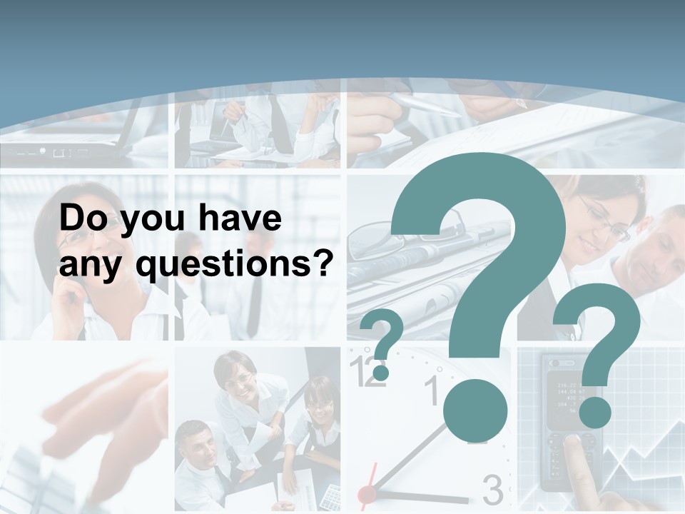 Clock Plan News PowerPoint Template