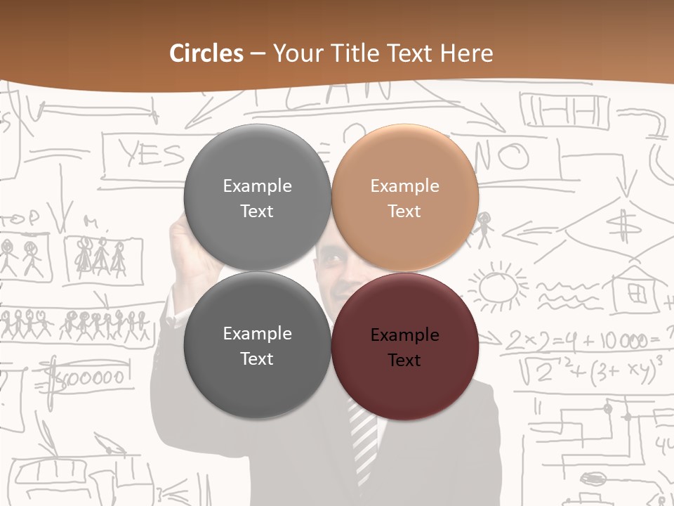 Glass Show Diagram PowerPoint Template