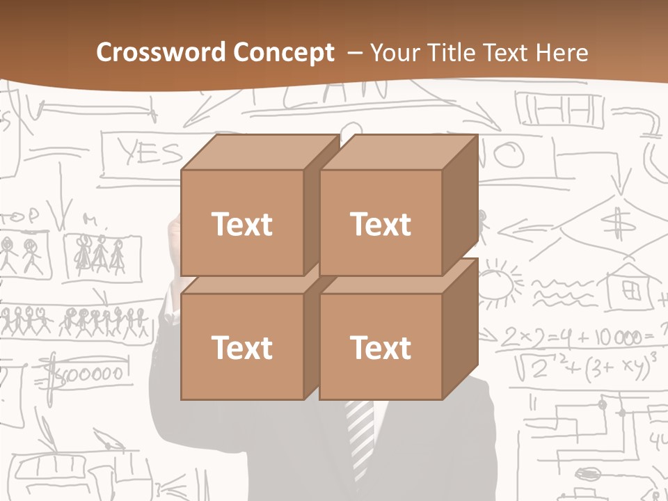Glass Show Diagram PowerPoint Template
