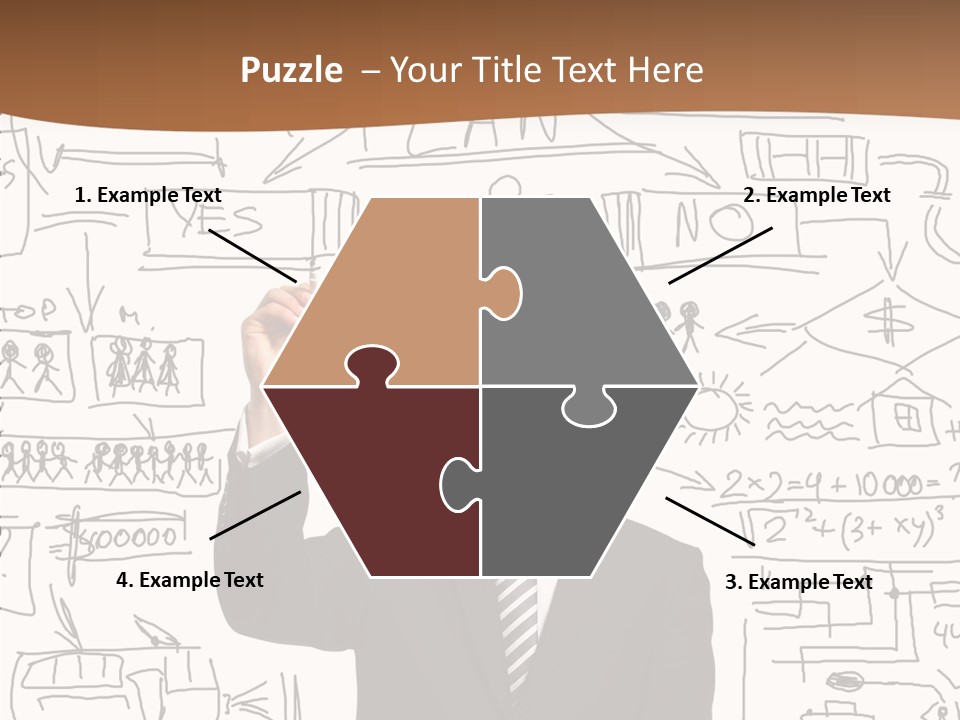 Glass Show Diagram PowerPoint Template
