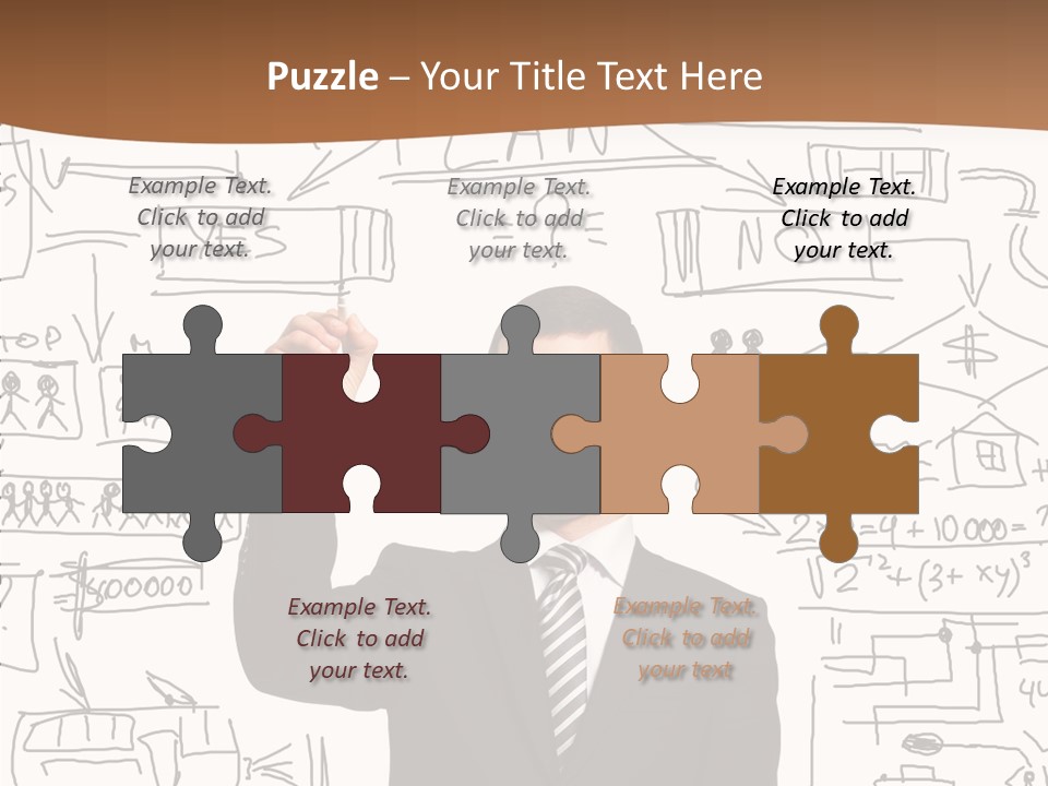 Glass Show Diagram PowerPoint Template