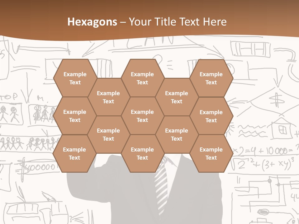 Glass Show Diagram PowerPoint Template