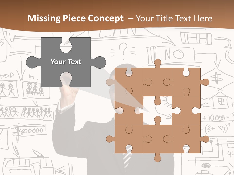 Glass Show Diagram PowerPoint Template