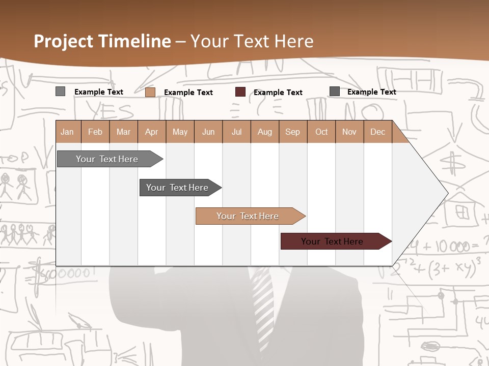 Glass Show Diagram PowerPoint Template