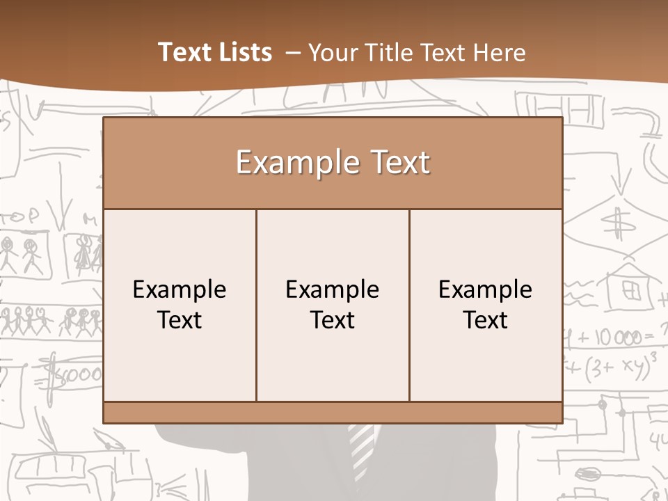 Glass Show Diagram PowerPoint Template