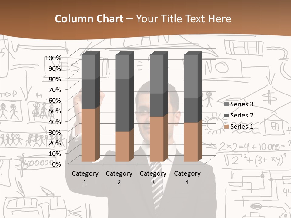 Glass Show Diagram PowerPoint Template
