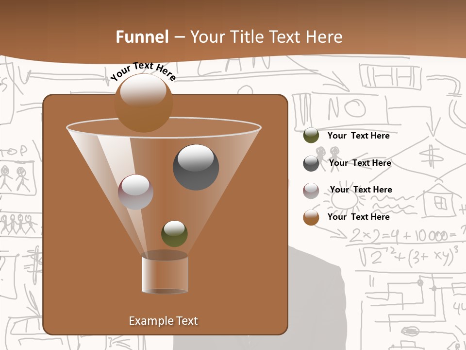 Glass Show Diagram PowerPoint Template