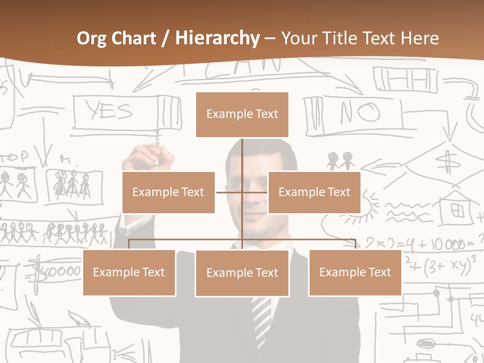 Glass Show Diagram PowerPoint Template