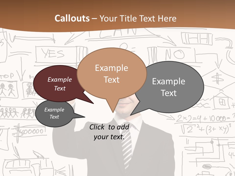 Glass Show Diagram PowerPoint Template