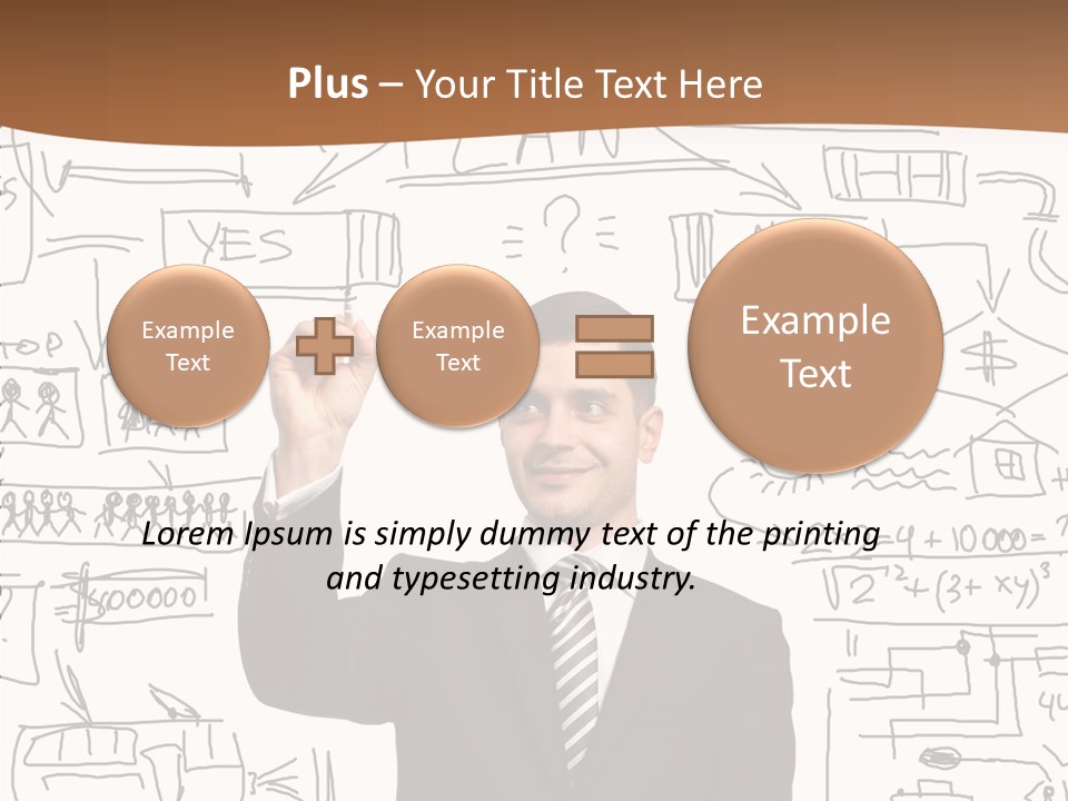 Glass Show Diagram PowerPoint Template