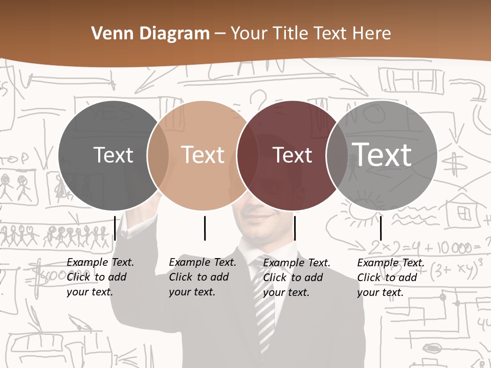 Glass Show Diagram PowerPoint Template