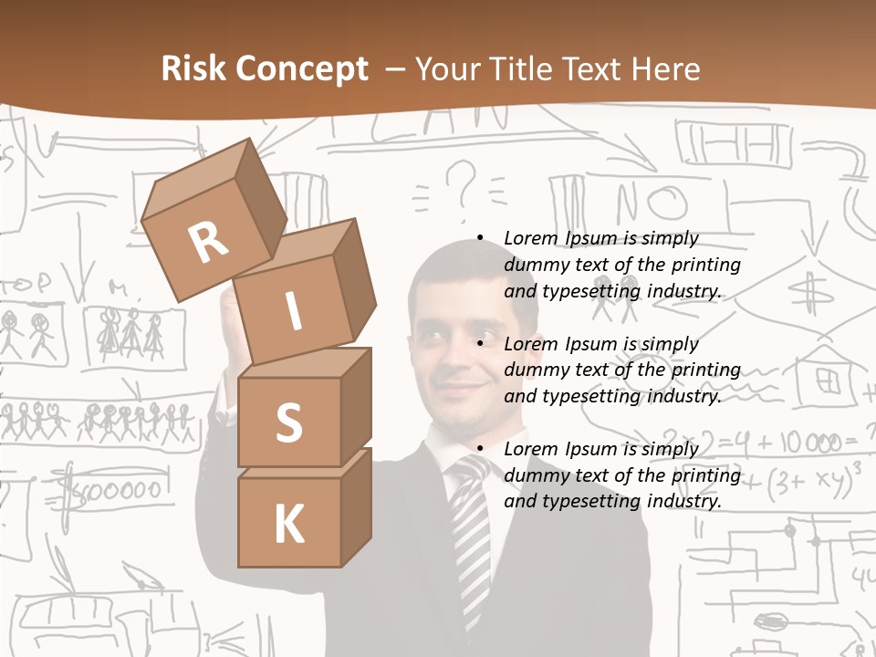 Glass Show Diagram PowerPoint Template