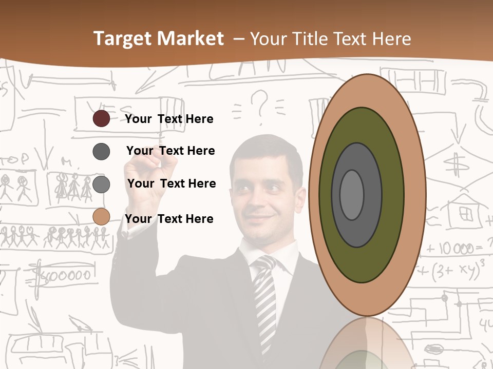 Glass Show Diagram PowerPoint Template