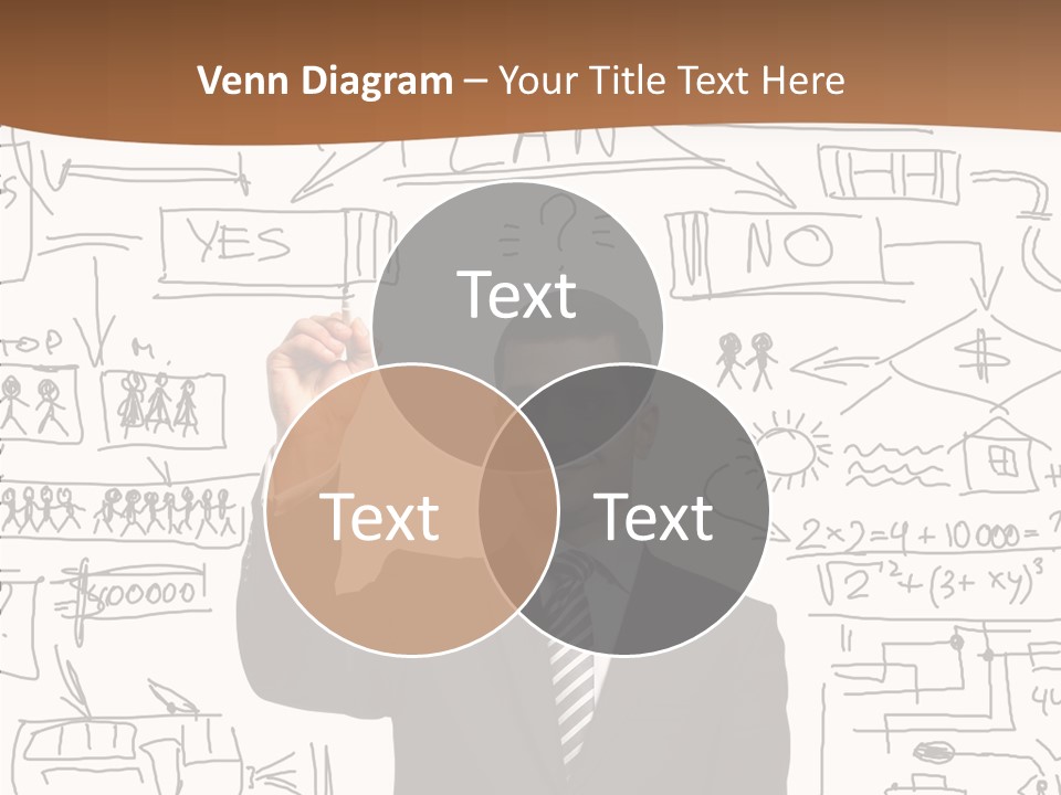 Glass Show Diagram PowerPoint Template