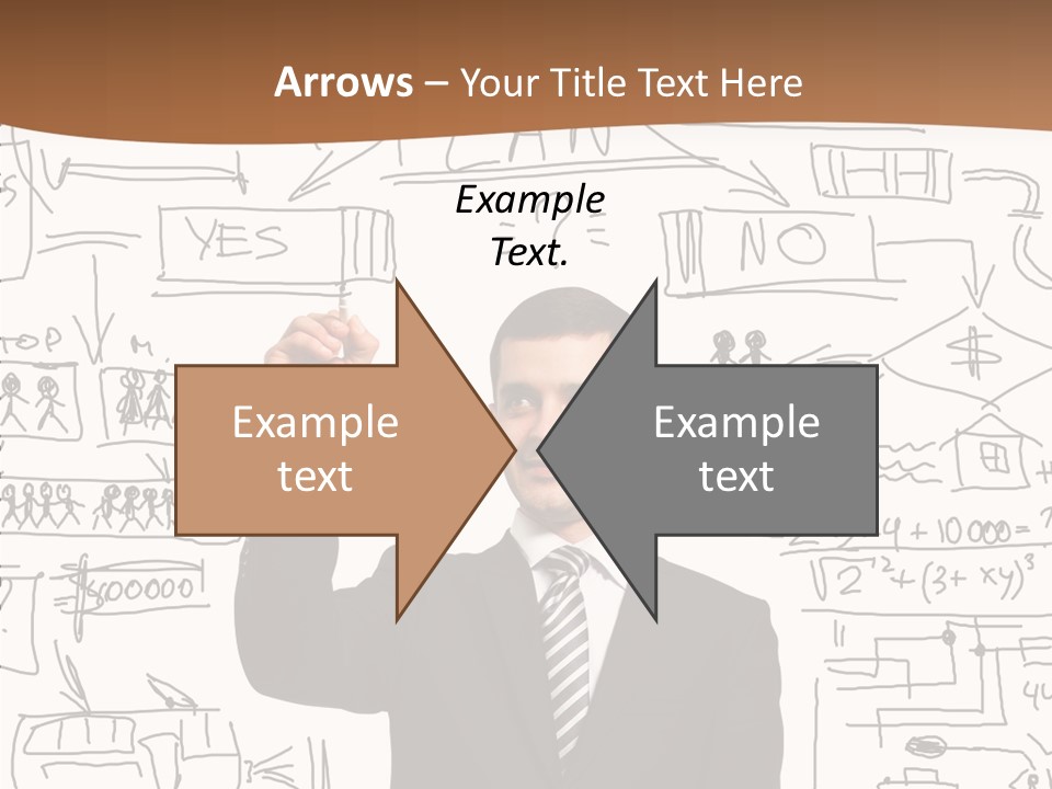 Glass Show Diagram PowerPoint Template