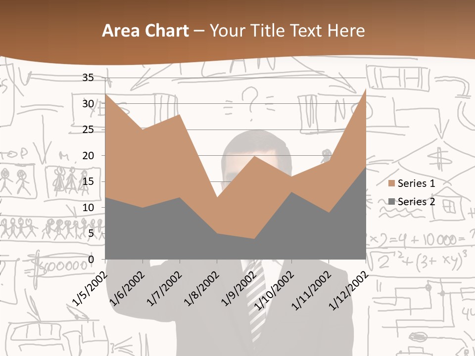 Glass Show Diagram PowerPoint Template