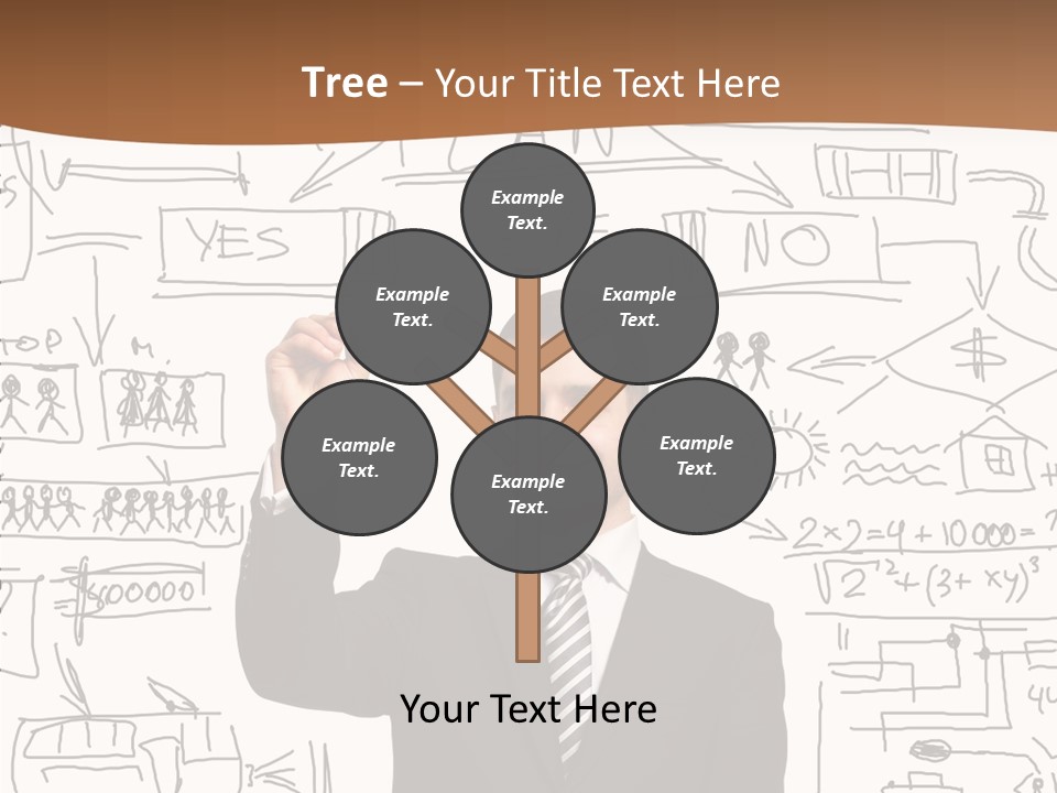 Glass Show Diagram PowerPoint Template