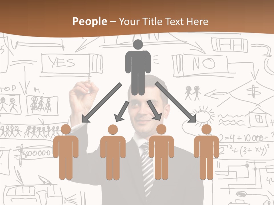 Glass Show Diagram PowerPoint Template