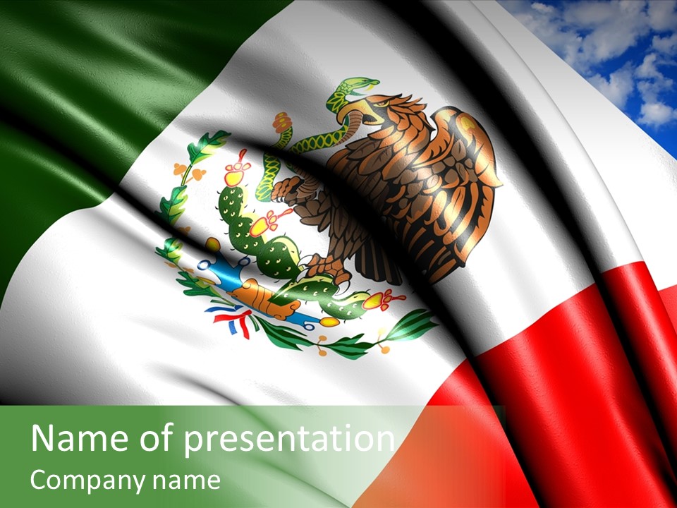 Mexico Wave National PowerPoint Template