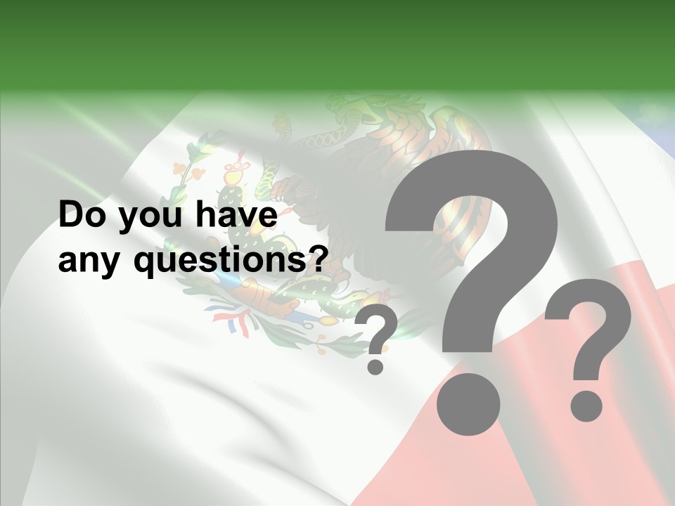 Mexico Wave National PowerPoint Template
