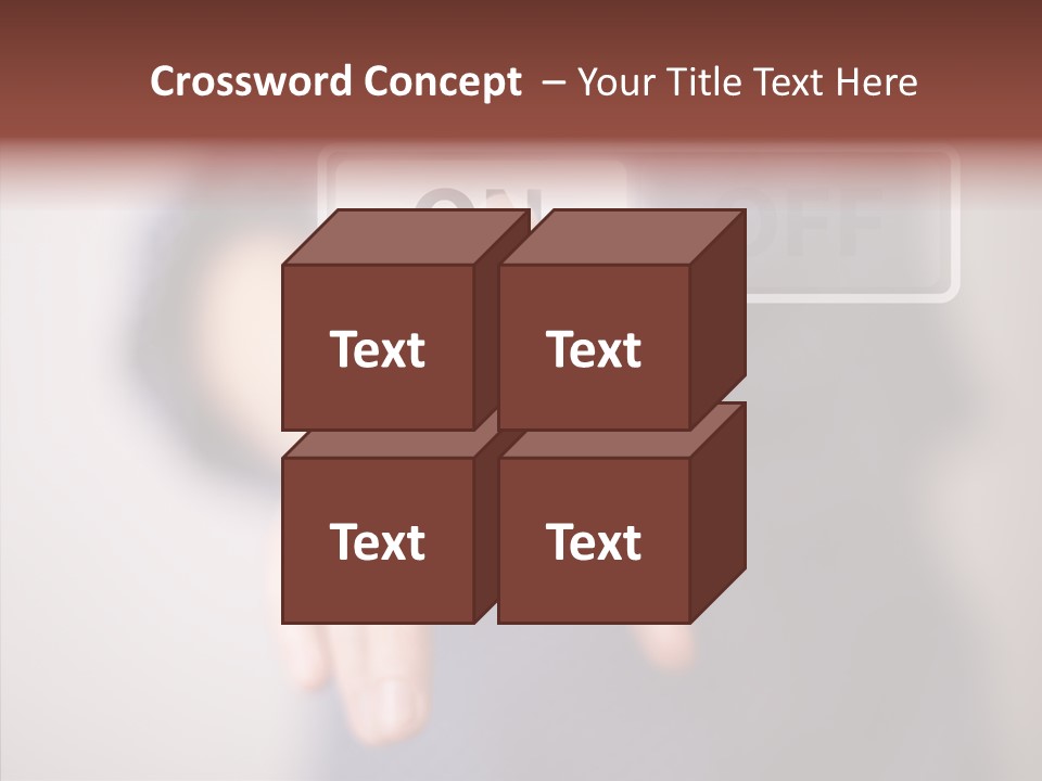 Corporation Push World PowerPoint Template