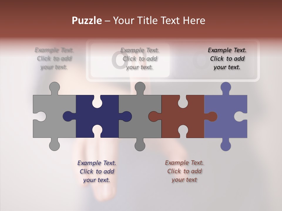 Corporation Push World PowerPoint Template