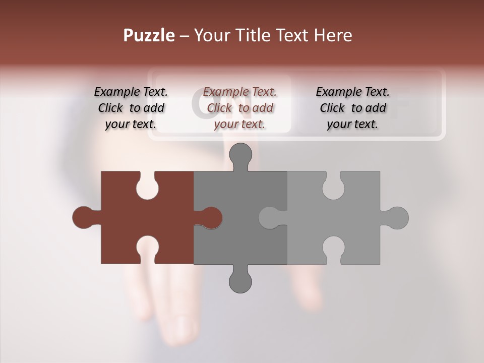 Corporation Push World PowerPoint Template