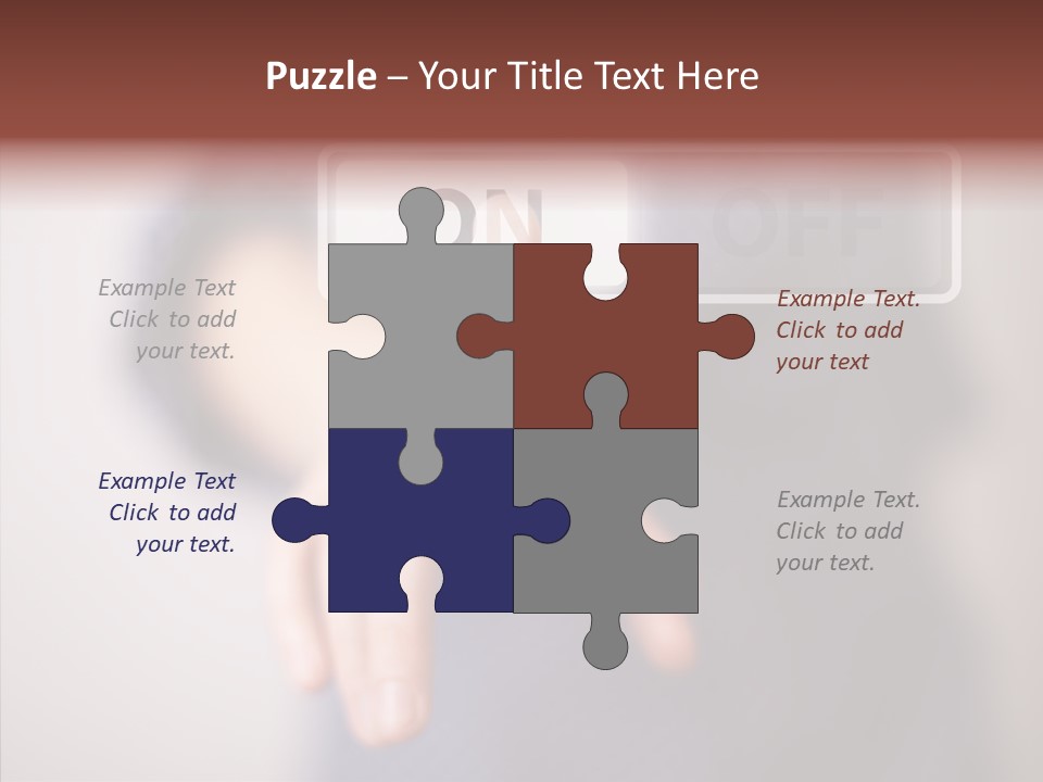 Corporation Push World PowerPoint Template