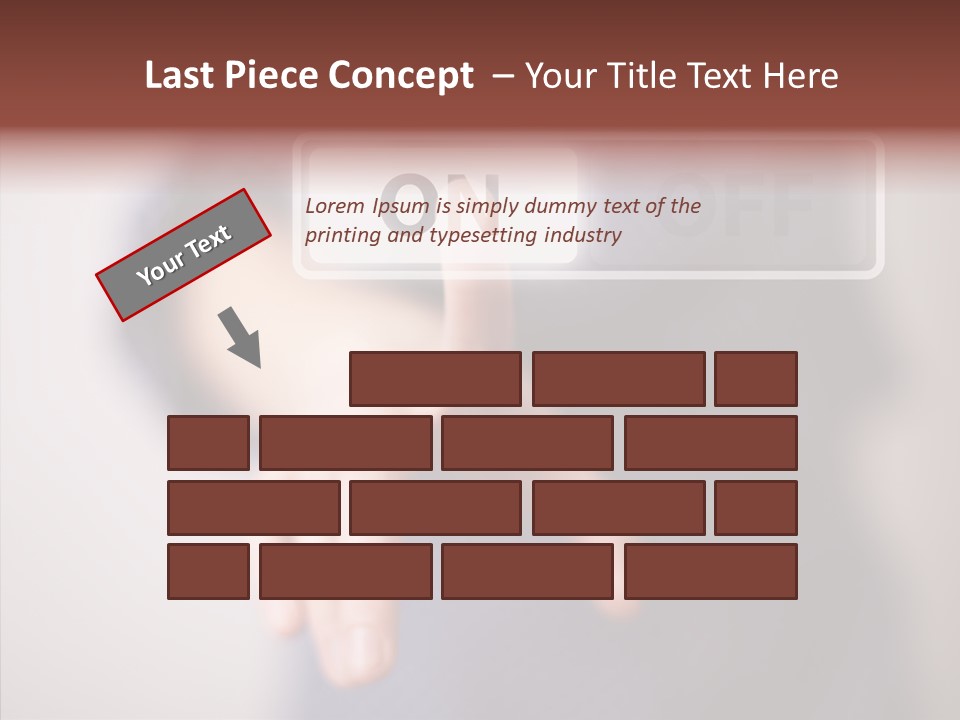 Corporation Push World PowerPoint Template