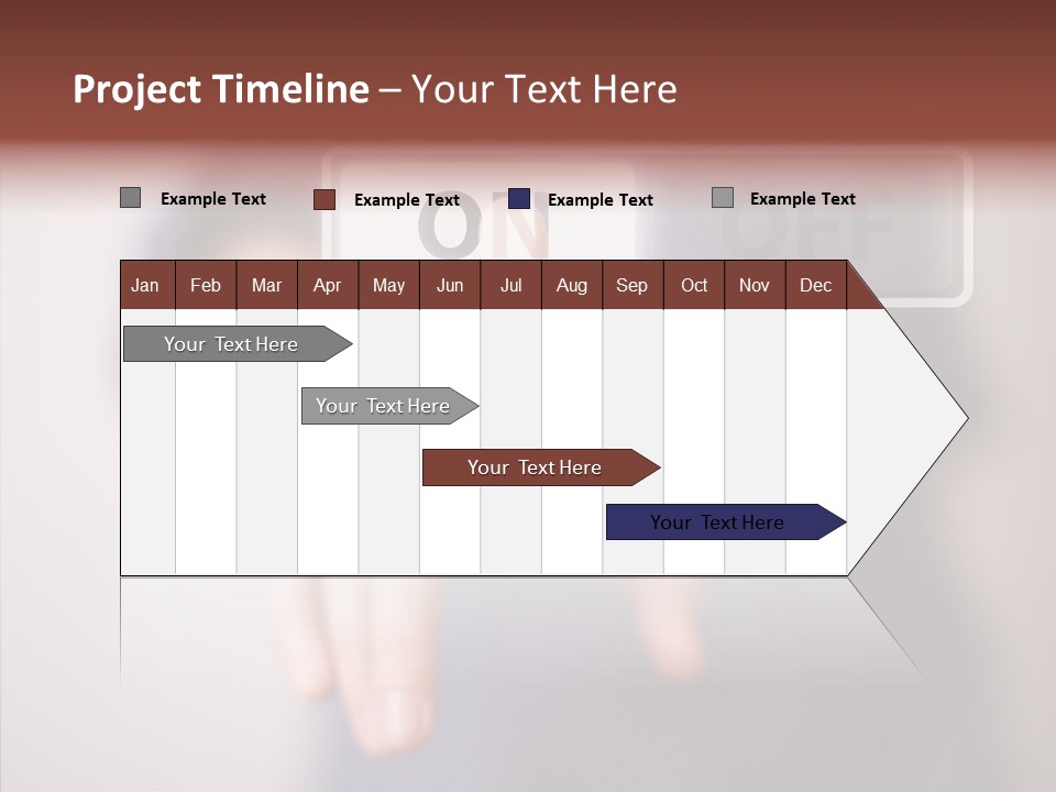 Corporation Push World PowerPoint Template