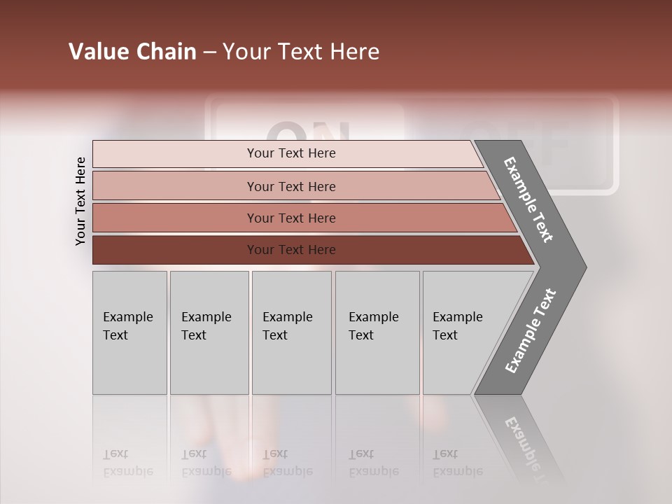 Corporation Push World PowerPoint Template