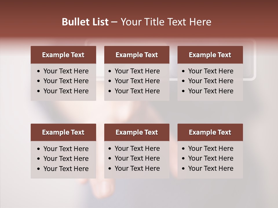 Corporation Push World PowerPoint Template