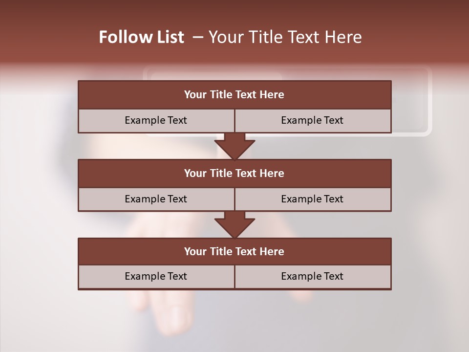 Corporation Push World PowerPoint Template