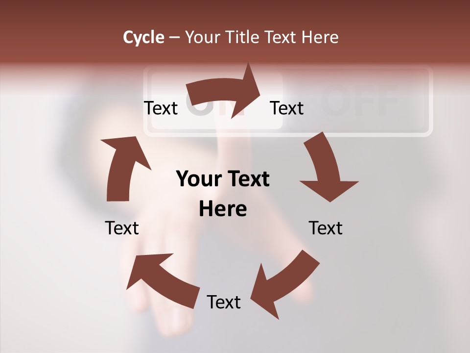 Corporation Push World PowerPoint Template