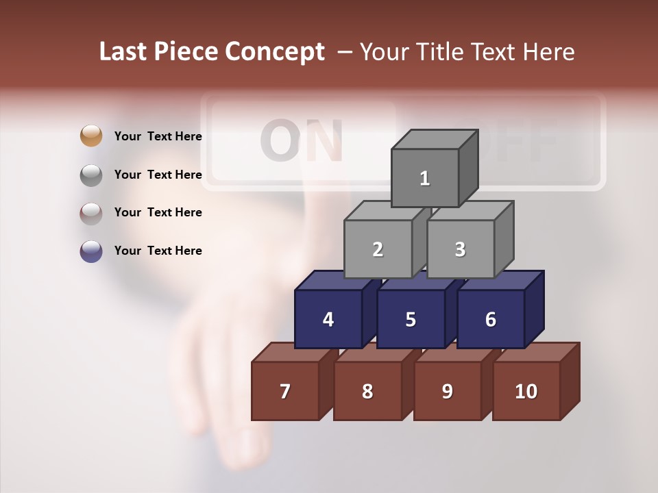 Corporation Push World PowerPoint Template