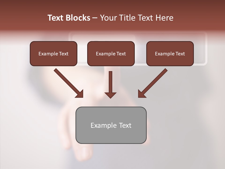 Corporation Push World PowerPoint Template