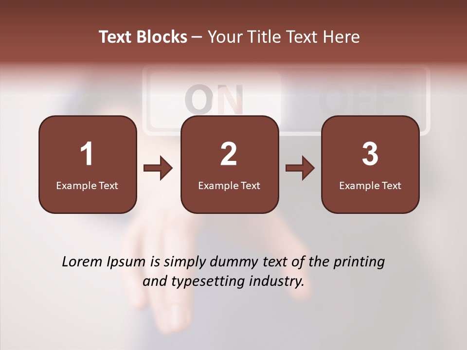 Corporation Push World PowerPoint Template