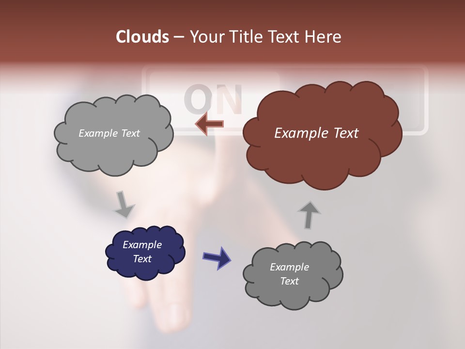 Corporation Push World PowerPoint Template