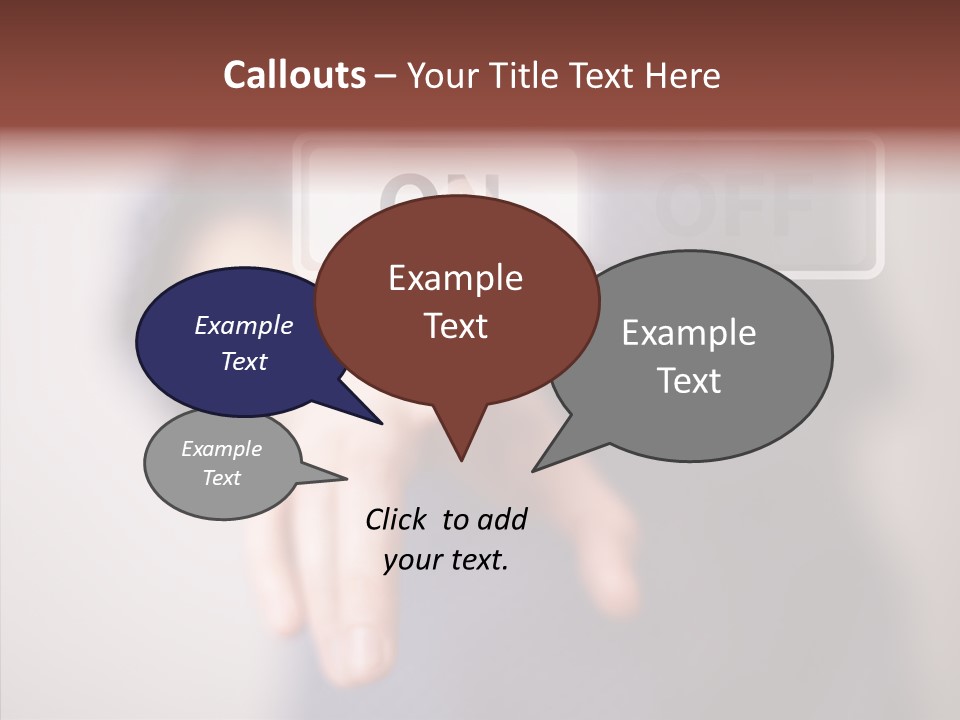 Corporation Push World PowerPoint Template