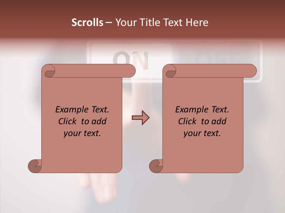 Corporation Push World PowerPoint Template
