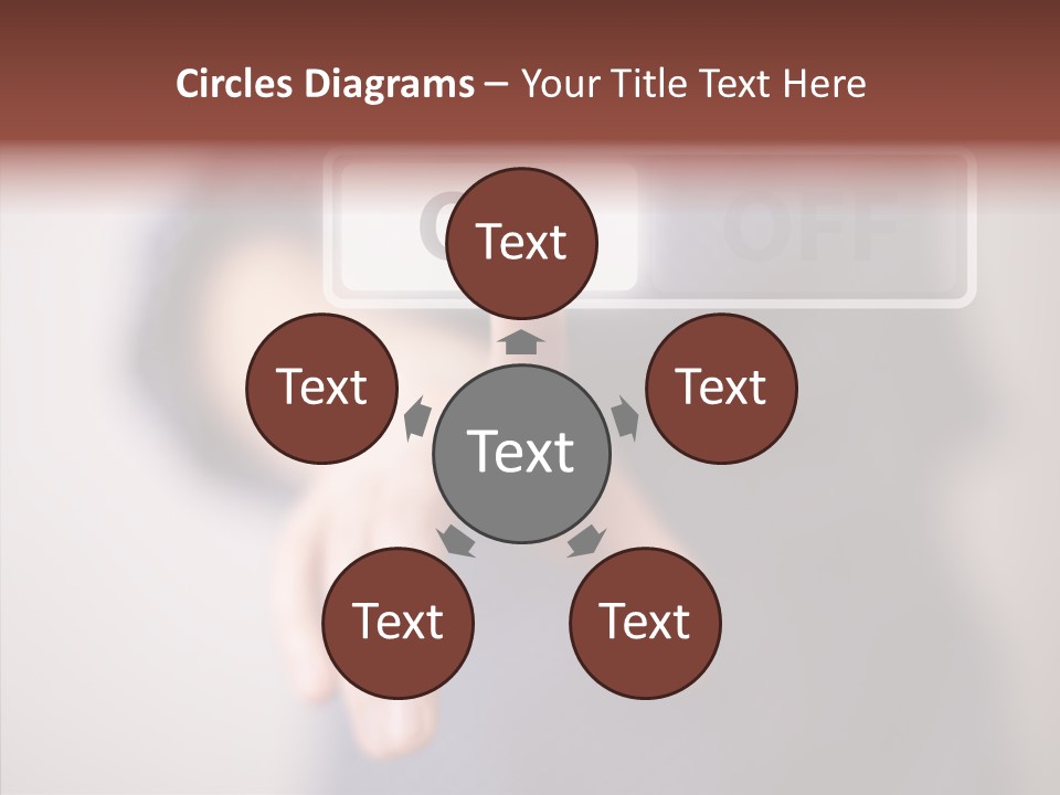 Corporation Push World PowerPoint Template