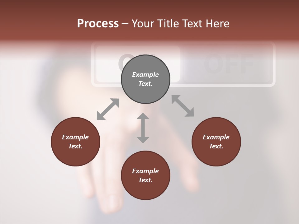 Corporation Push World PowerPoint Template